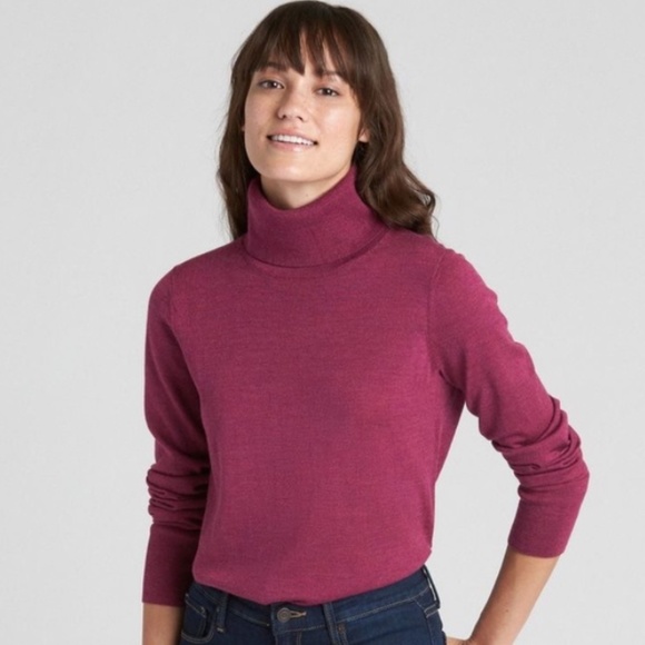 GAP Merino Wool Turtleneck Sweater Bundle - Picture 2 of 6